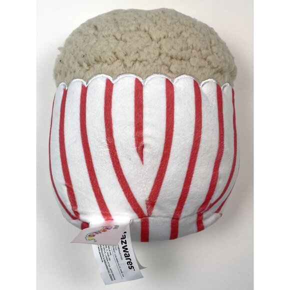 2024 Jazwares Kellytoy SQUISHMALLOWS Stuffed Arnel the Popcorn 6" Plush Toy EUC - Picture 3 of 5